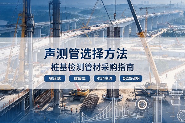 新晃声测管选型标准