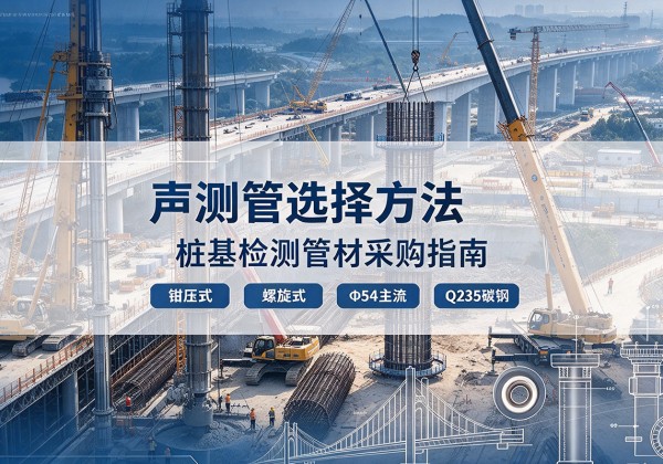 新晃声测管选型标准