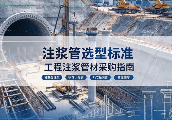 新晃注浆管选型标准